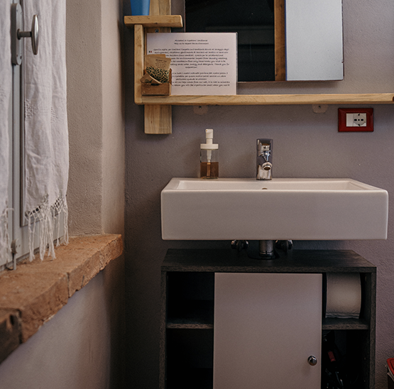 Dettaglio accogliente degli interni